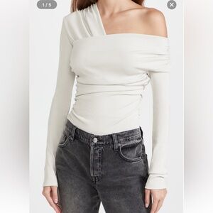 GOLDSIGN 'The Fonteyn' Bodysuit in Ecru